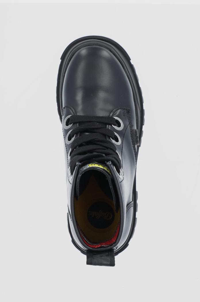 Μποτάκια εργασίας Buffalo ASPHA LACE UP HI μαύρο 1622049