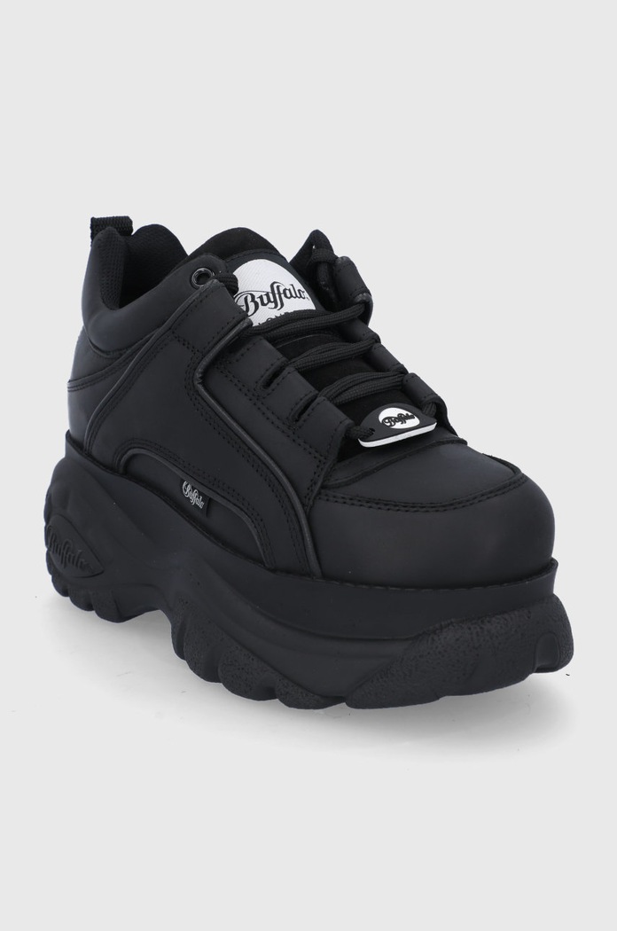 Buffalo Buty skórzane 1339-14 2.0 1533229 czarny AW25