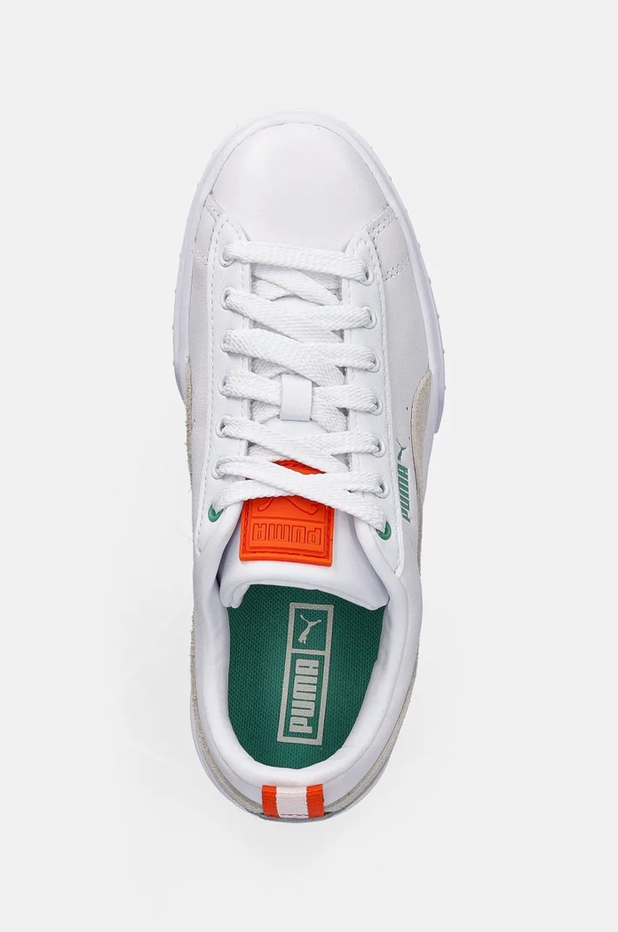 Boty Puma Mayze Lth bílá 381983