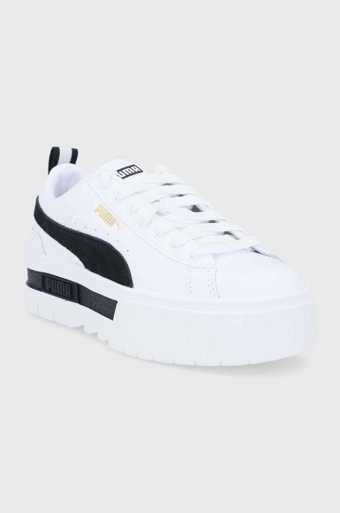 Topánky Puma Mayze Lth Wn 381983 biela SS25