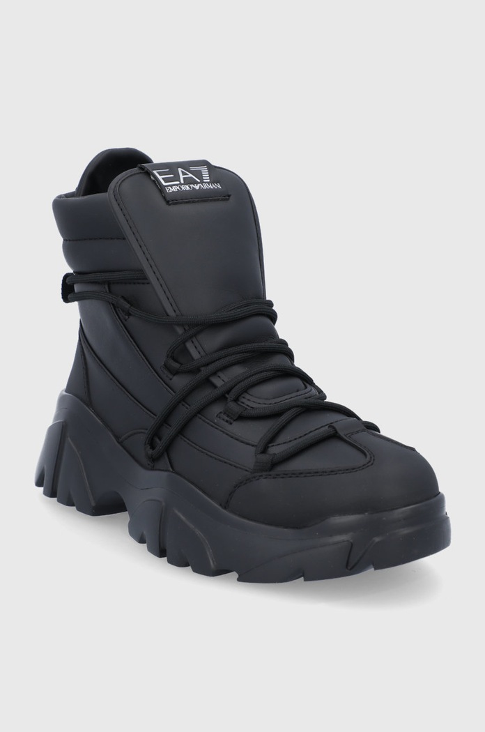 EA7 Emporio Armani cipő X8M001.XK228.R926 fekete AW22