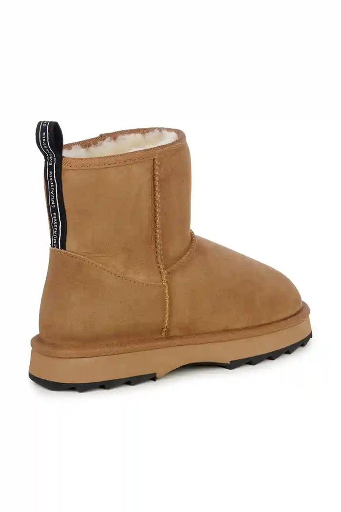 Obuv Semišové snehule Emu Australia W12434.Che hnedá