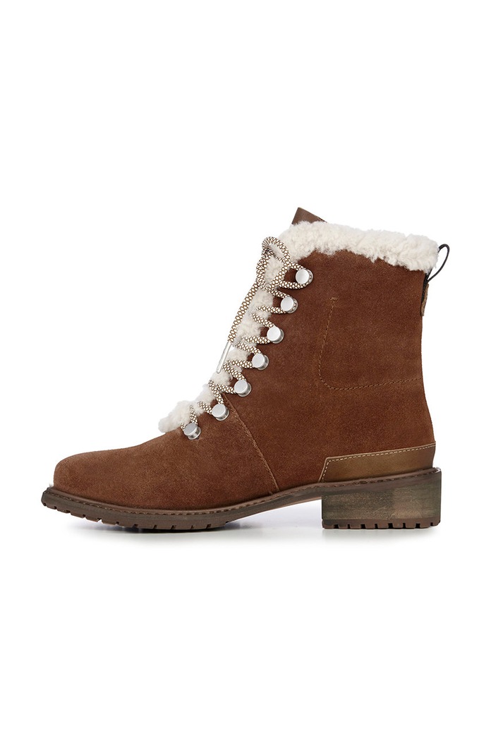 Emu Australia botki zamszowe Billington brązowy W12309.Oak