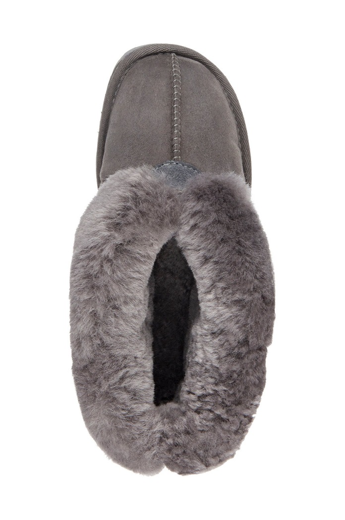 Semišové papuče Emu Australia Platinum Albany WP1053.Charcoal