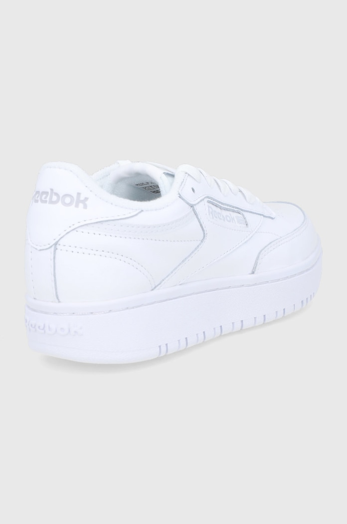 Obuwie Reebok Classic Buty skórzane Club C Double GW0854 CLUB C GW0854.100006321 biały