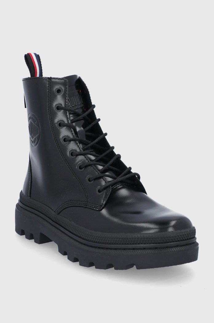 Palladium Buty skórzane 77204.010.M czarny AW21