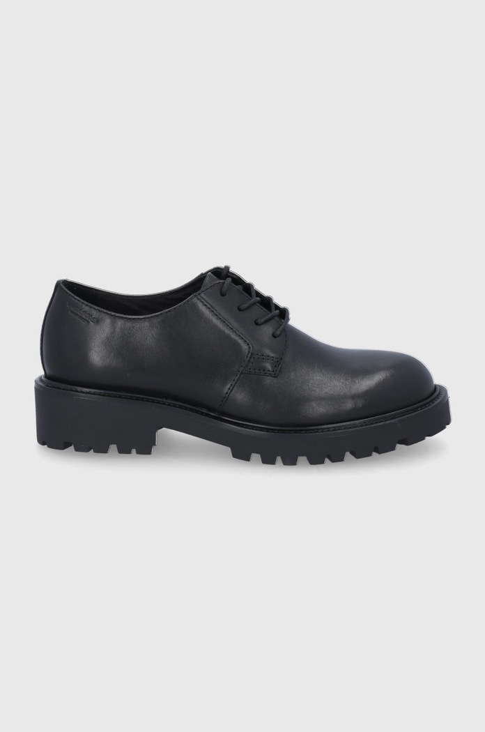 Kožené polobotky Vagabond Shoemakers přírodní kůže černá 5241.601.20