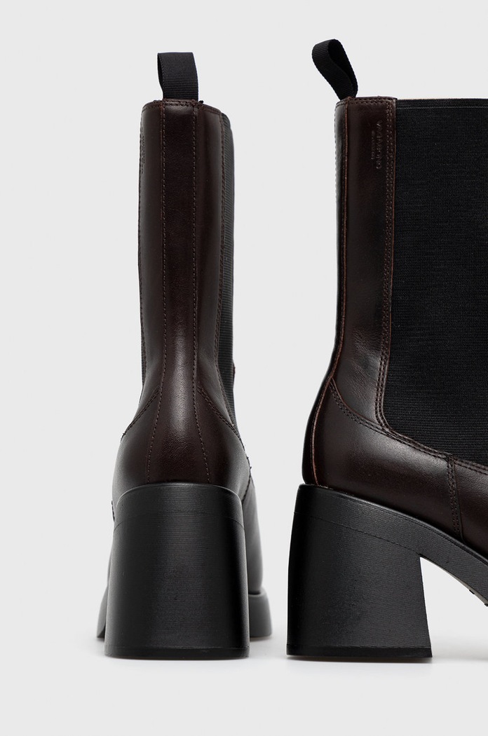 Cipők Vagabond Shoemakers bőr bokacsizma 5244.001.31 barna