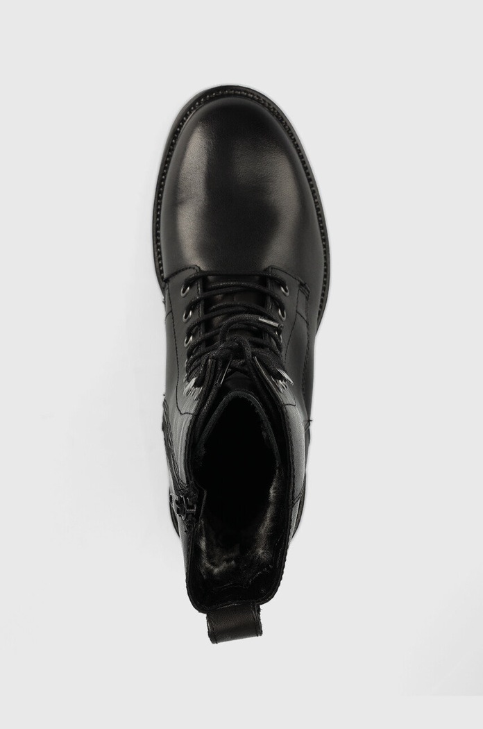 Usnjeni nizki škornji Vagabond Shoemakers Kenova črna 5257.001.20