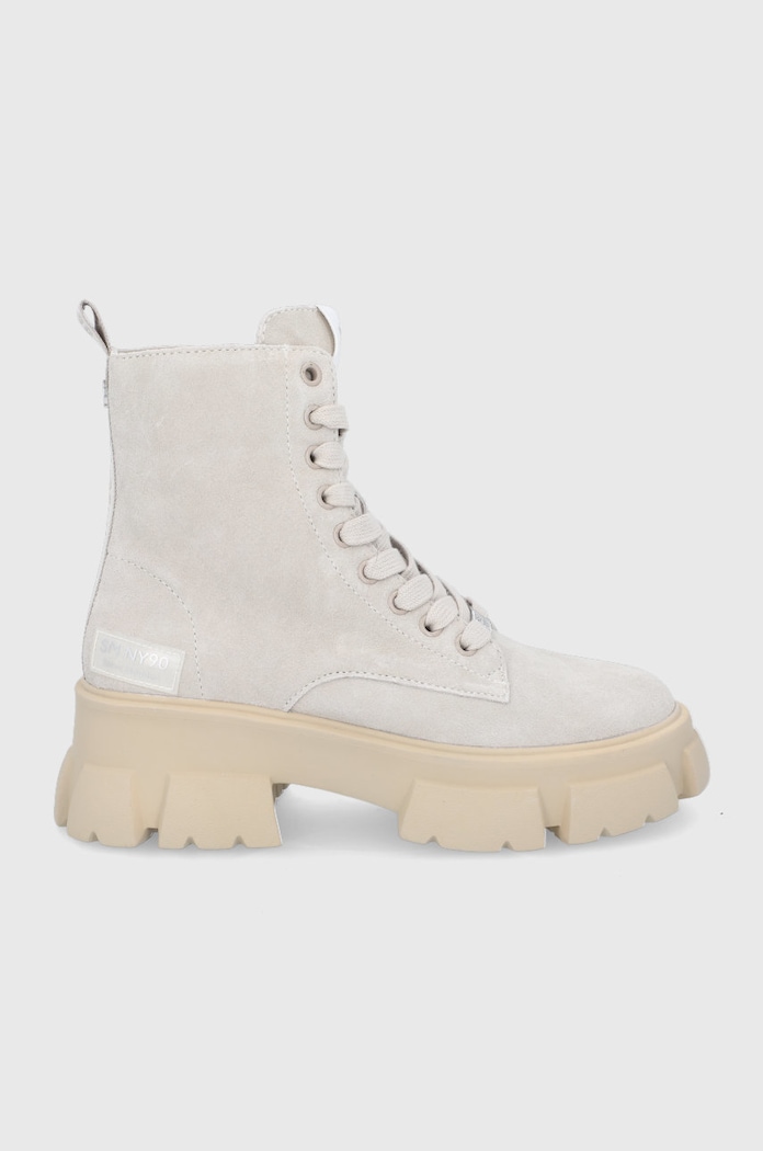 Велурени кубинки Steve Madden равен бежов SM11001261.BEIGE.SUEDE