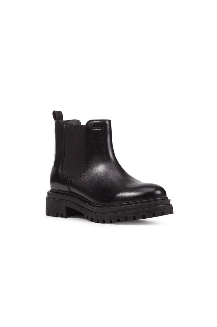 Kožené topánky Chelsea Geox D IRIDEA D04HRB.00043.IRIDEA. čierna AW21