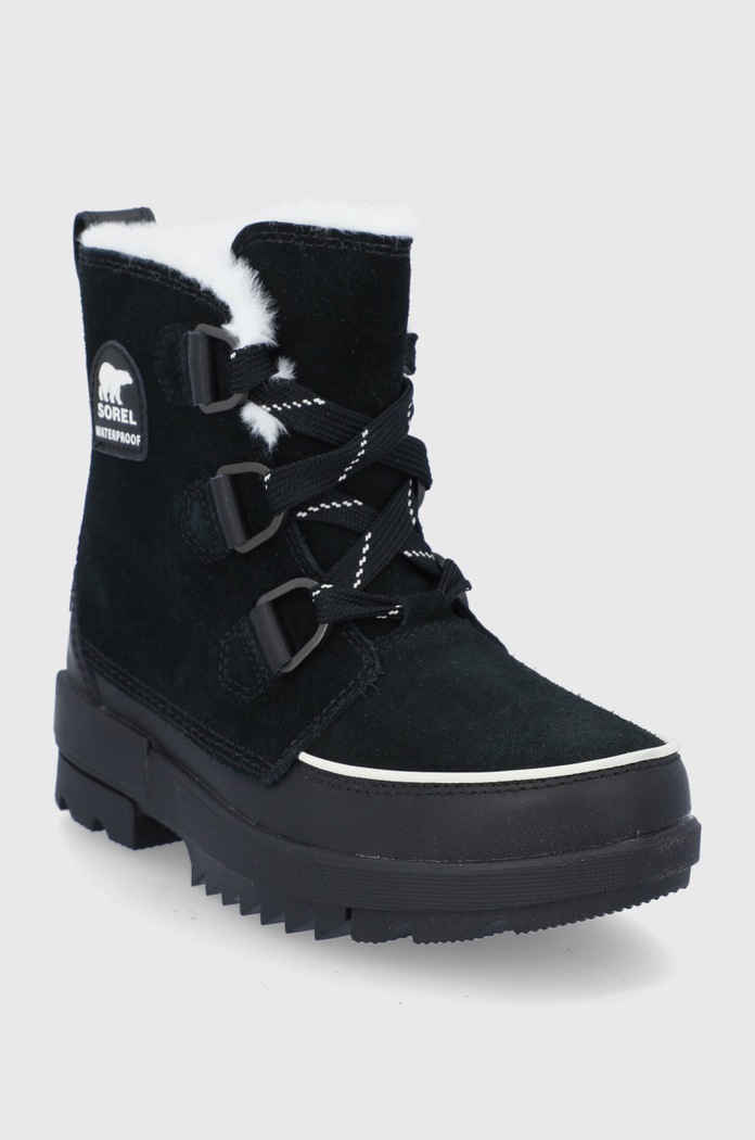 Sorel velúr hócipő Torino II 1886261.BLACK fekete AW23