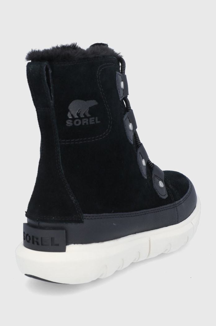 Obuv Semišové snehule Sorel 1951631.Black.Fawn čierna