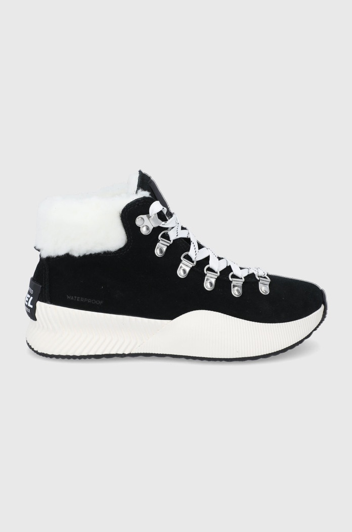 Sorel buty zamszowe ONA III tekstylny czarny 1977201.Black.Sea.
