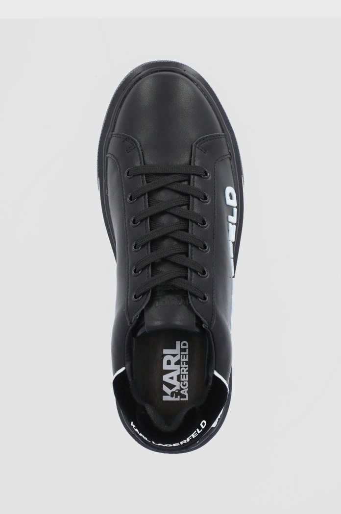 Karl Lagerfeld Ghete de piele negru KL62210.Black.Lthr.Mon