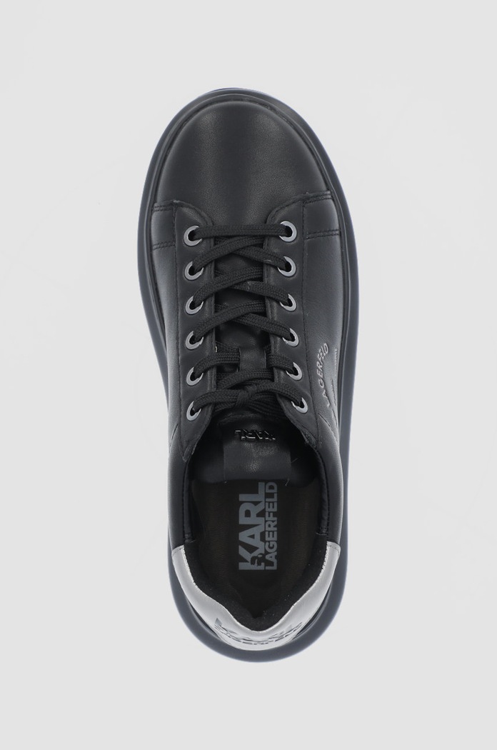 Kožené boty Karl Lagerfeld KAPRI černá KL62538.Black.Lthr.Mon