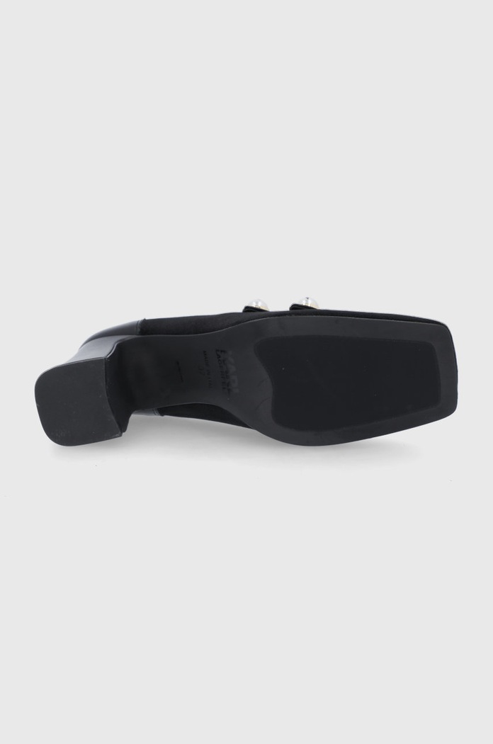 Karl Lagerfeld Czółenka KL31510.Black.Lthr.T KL31510.Black.Lthr.T czarny