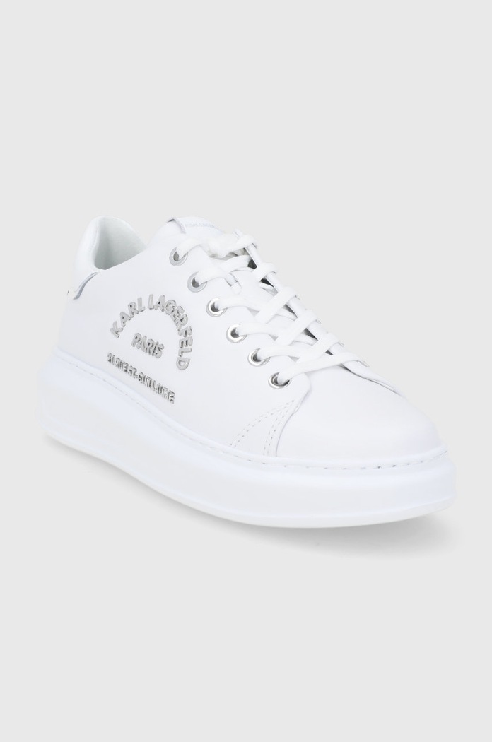 Karl Lagerfeld ghete de piele Kapri KL62539.01S alb AW21
