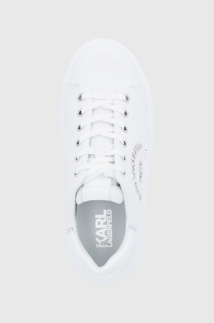 Karl Lagerfeld ghete de piele Kapri alb KL62539.01S