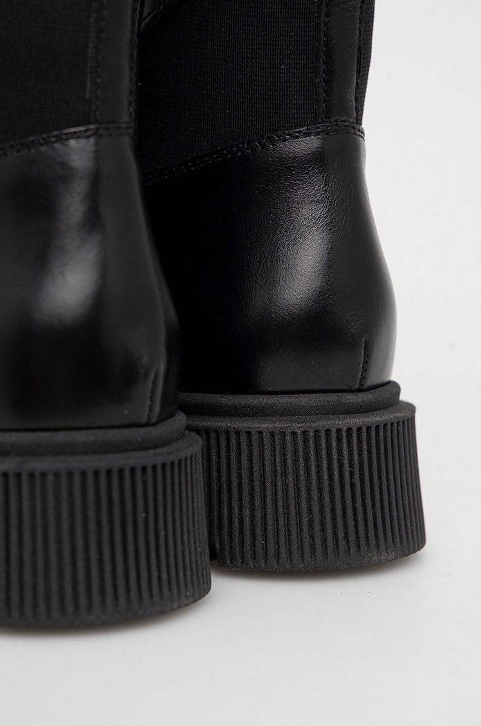 Kurt Geiger London Botki skórzane czarny 8491900109.00