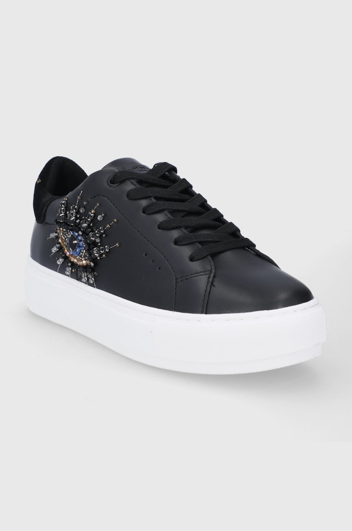 Kurt Geiger London Ghete de piele Laney Eya 8487300109.00 negru AW21
