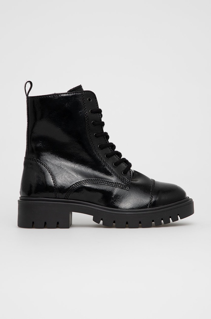 Aldo Botki imitacja skóry licowej czarny 13087686.001