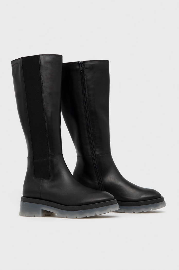 Kožené kozačky Marc O'Polo 10812928001123.999 černá AW21