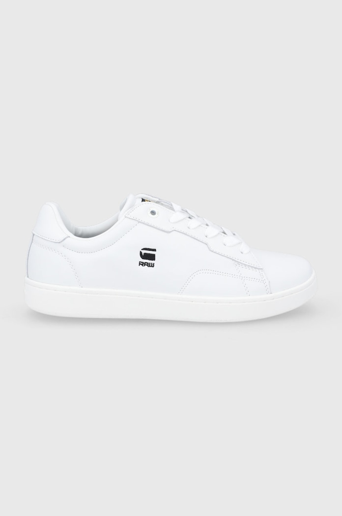 G-Star Buty skórzane CADET LEA płaska biały 2141002510.WHT