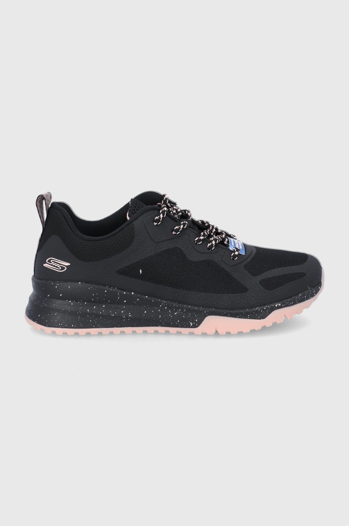 Topánky Skechers textilný čierna 117186