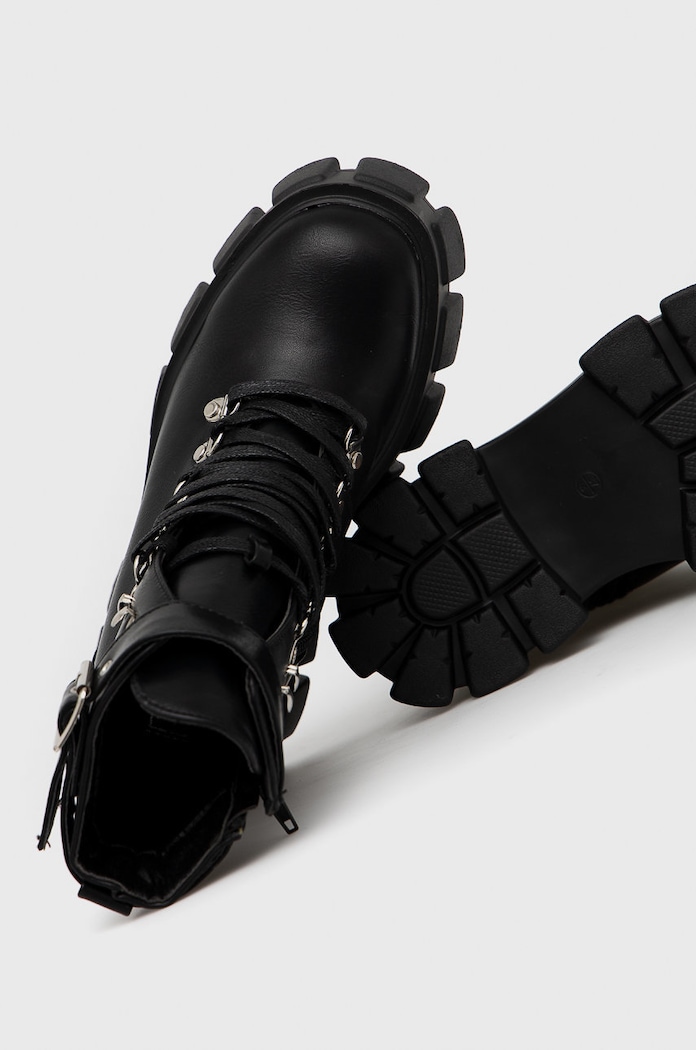 Truffle Collection Botki czarny ROTA5/B.BLACK.PU