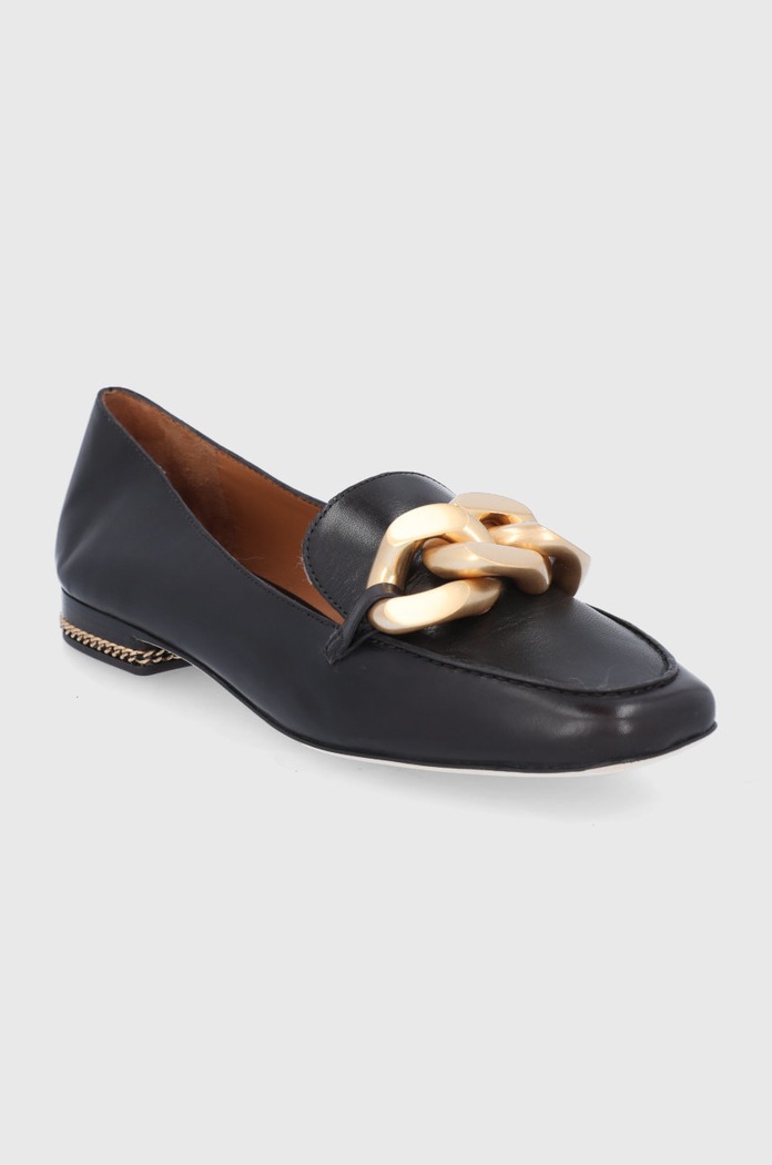 Usnjeni mokasini Tory Burch 86600.200 rjava AW21