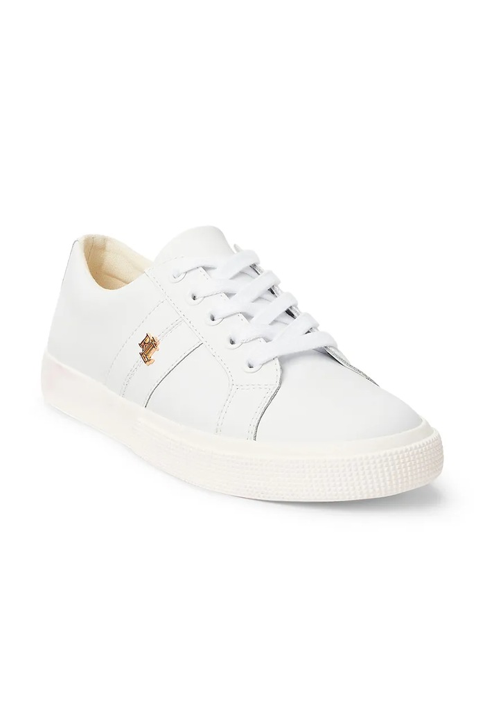 Кожени обувки Lauren Ralph Janson II 802830937006 бял AA00