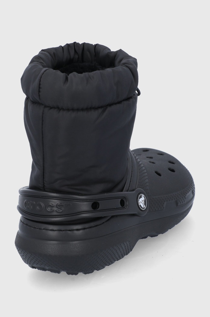 Obuwie Crocs Śniegowce Classic Lined Neo Puff Boot ED.NEO.PUFF.BOOT.206630 czarny
