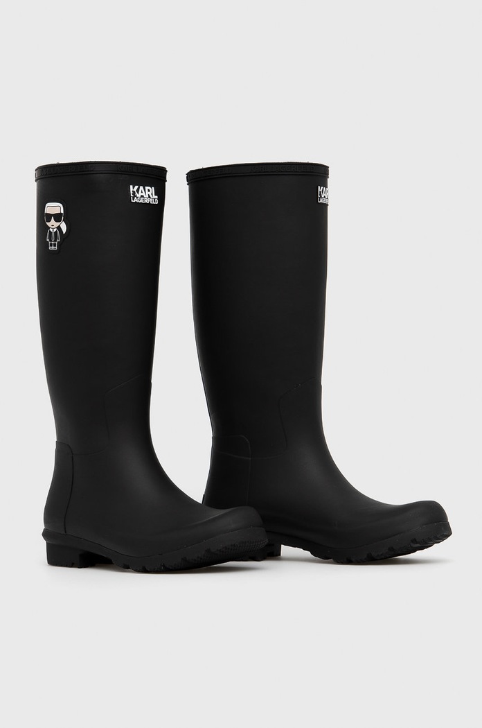 Резиновые сапоги Karl Lagerfeld KL47090.V00 чёрный AW21