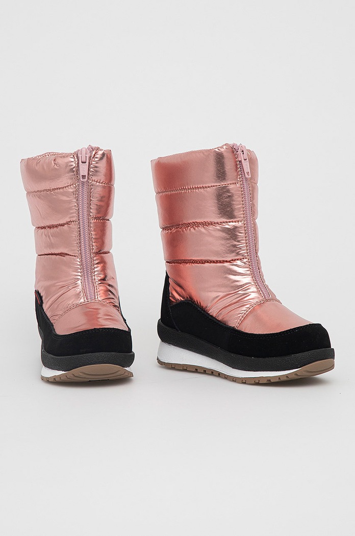 CMP śniegowce dziecięce KIDS RAE SNOW BOOTS WP 39Q4964.B361 różowy AW21