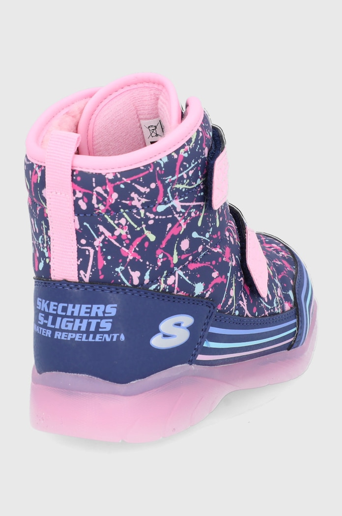 Κοριτσίστικα Παιδικές μπότες χιονιού Skechers 302653N σκούρο μπλε