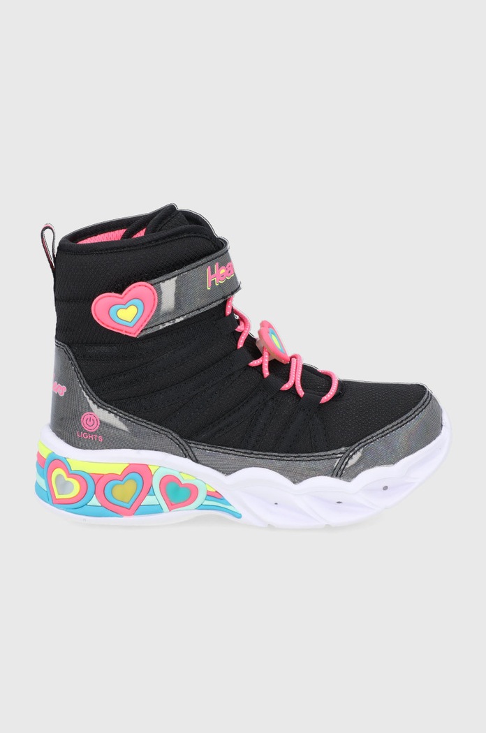 Dětské boty Skechers textilní černá 302661L