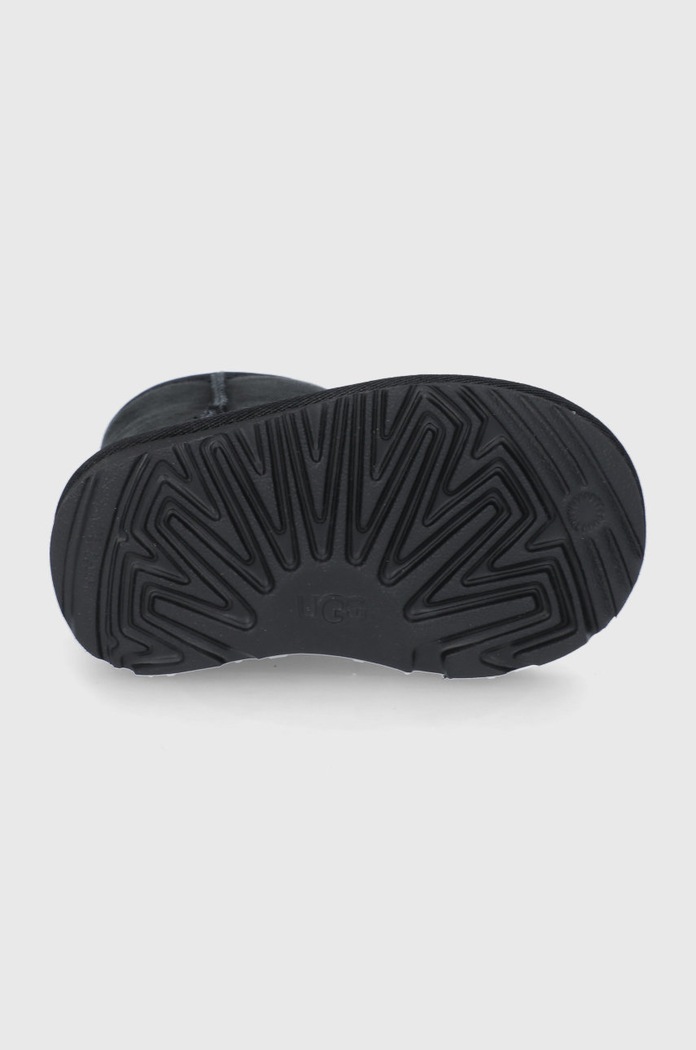 UGG Śniegowce zamszowe dziecięce T CLASSIC II 1017703T.BLK