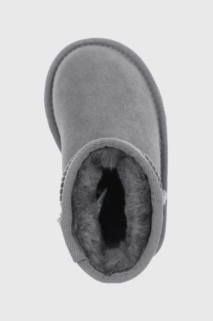 UGG Śniegowce zamszowe dziecięce Classic II szary 1017703T.GREY