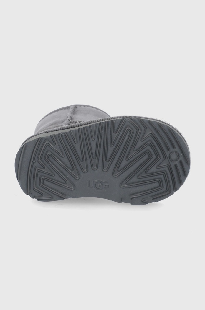 UGG Śniegowce zamszowe dziecięce Classic II 1017703T.GREY szary