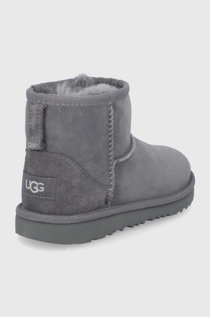 Chlapec Detské semišové snehule UGG 1017715K.GREY sivá