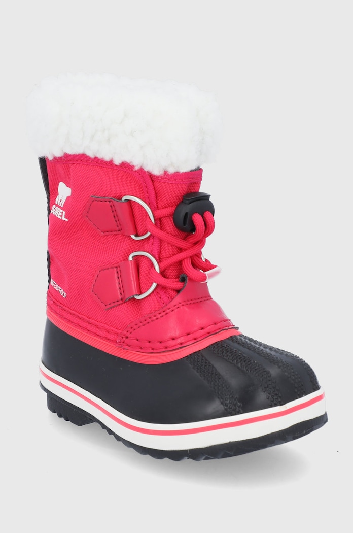 Dětské sněhule Sorel 1855212600.Red růžová AW21