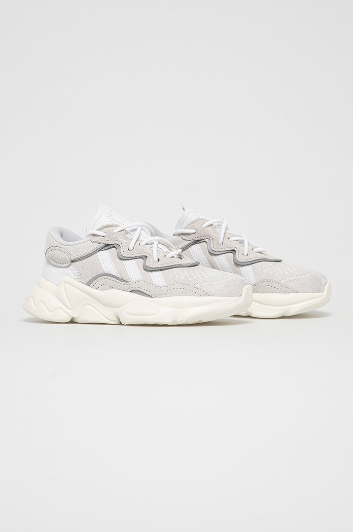 Δερμάτινα παπούτσια adidas Originals OZWEEGO EF6299 γκρί AW25