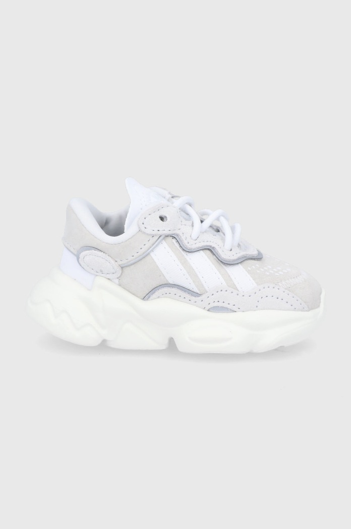 adidas Originals Buty dziecięce EF6301 imitacja skóry licowej beżowy EF6301