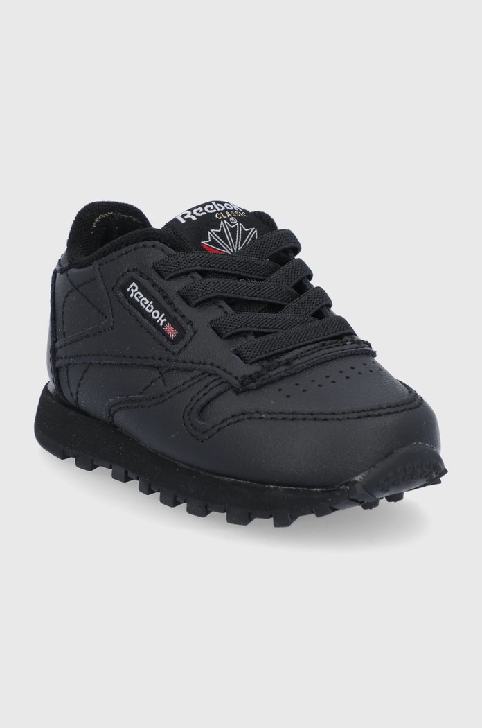 Detské topánky Reebok Classic FZ2094 CLASSIC LEATHER FZ2094 čierna AW21