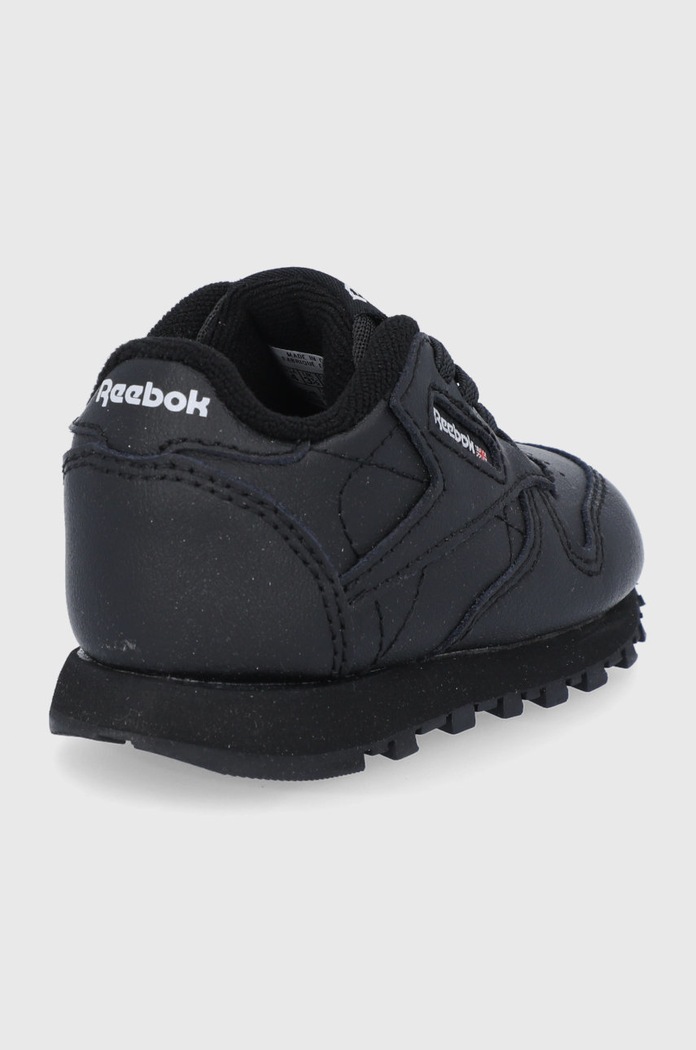 Chlapec Detské topánky Reebok Classic FZ2094 CLASSIC LEATHER FZ2094 čierna