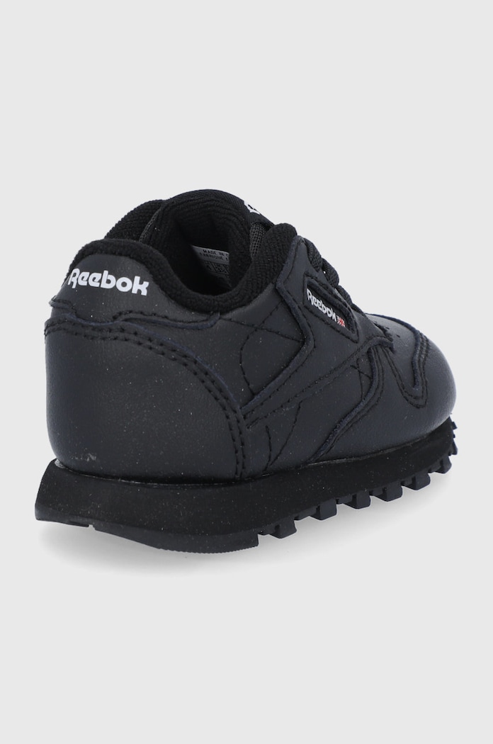 Chlapec Detské topánky Reebok Classic FZ2094 CLASSIC LEATHER FZ2094 čierna