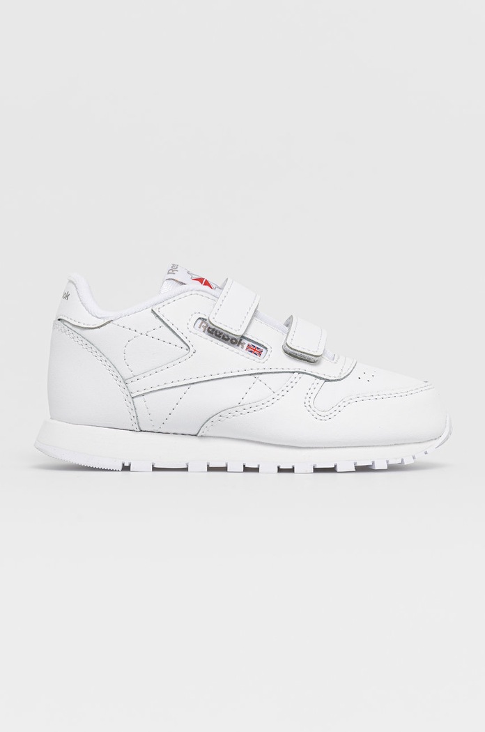 Detské topánky Reebok Classic GZ5260 CLASSIC LEATHER imitácia kože biela GZ5260