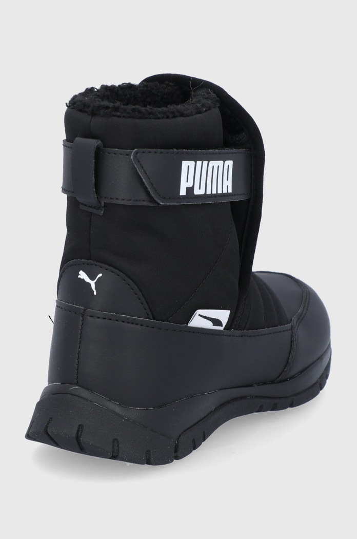 Dječaci Dječje zimske čizme Puma Puma Nieve Boot WTR AC PS 380745 crna