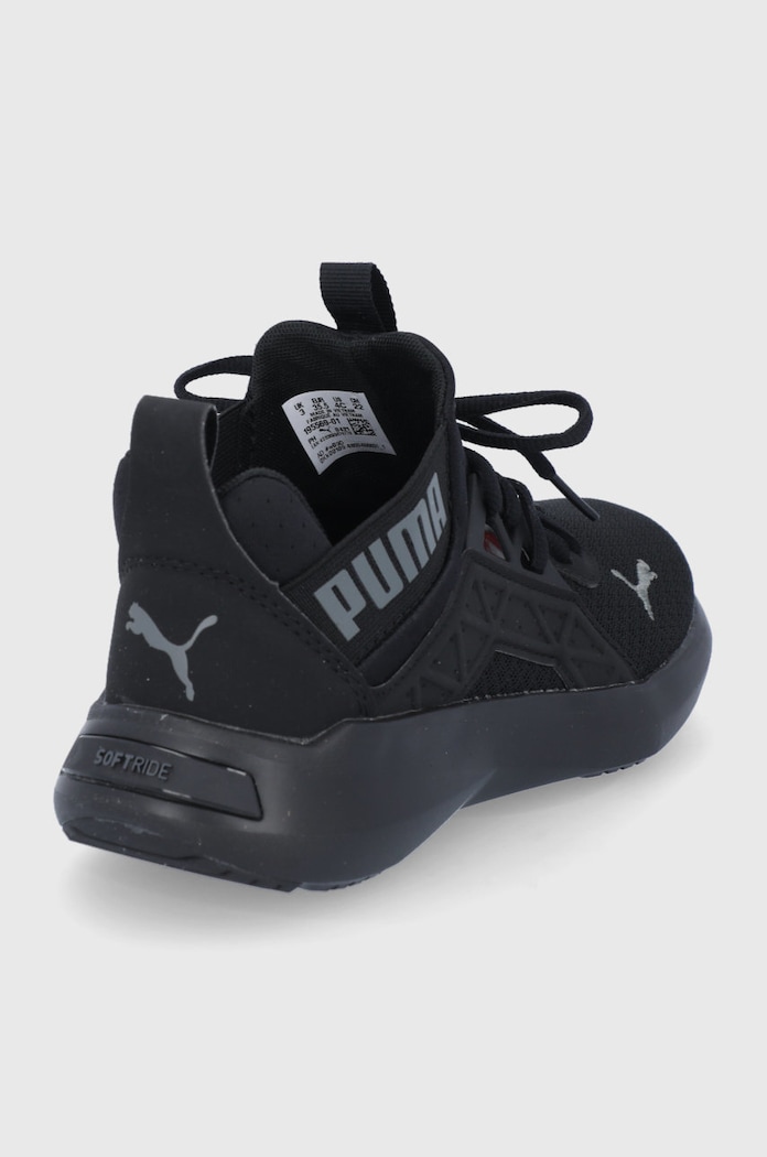 Chłopiec Puma Softride Enzo NXT Jr sneakersy dziecięce 195569 czarny